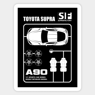 Toyota Supra j29 Scale Model Magnet